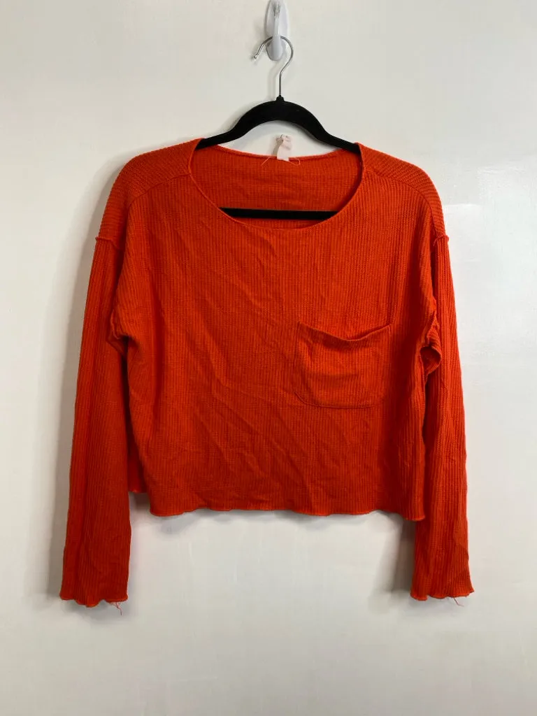 Womens Size XSm Misses Red Daily Practice Tops