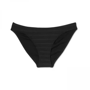 Xhilaration Women's Ribbed Hipster Bikini Bottom