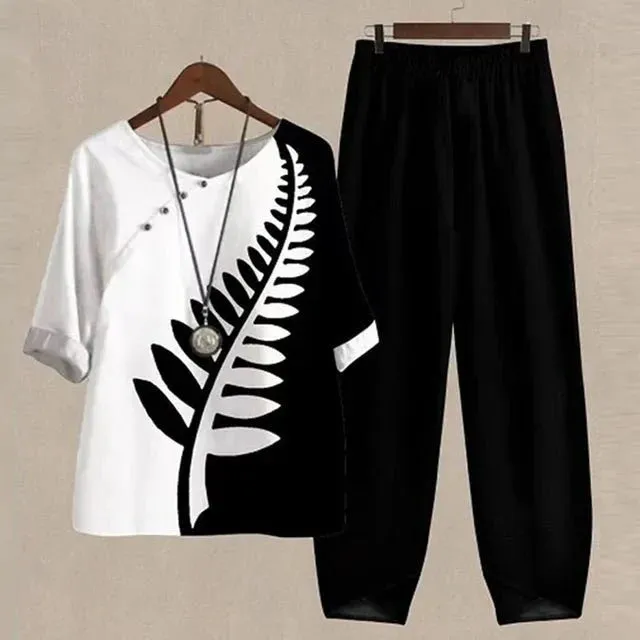 Xiara - Fresh Airy Chic Woman's Summer Set