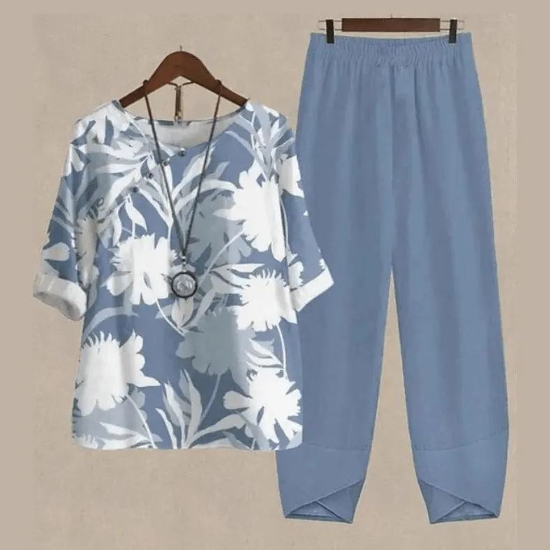 Xiara - Fresh Airy Chic Woman's Summer Set