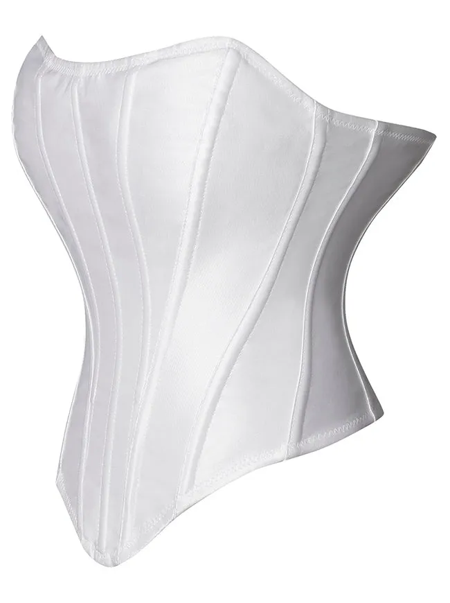 Y2K Fashion Retro Strapless Open Back Bustier Corset Crop Top