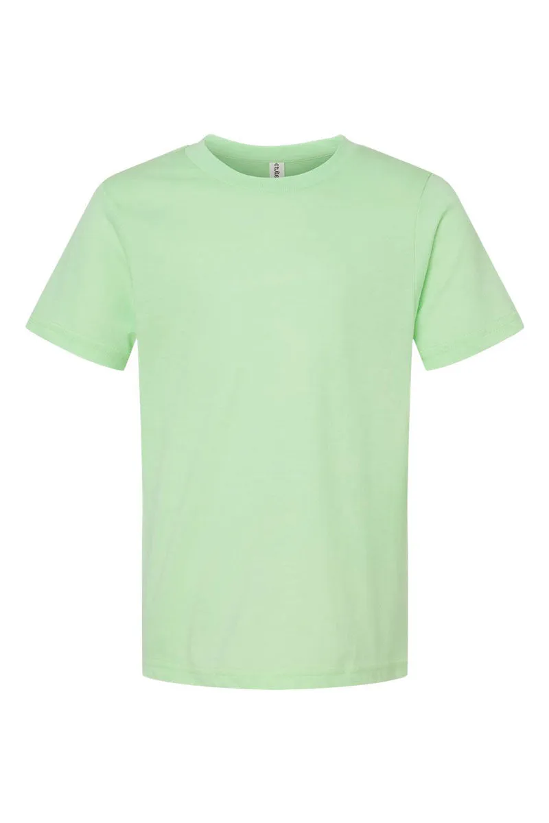 Youth Don't Worry Be Hoppy Easter Fine Jersey Tee