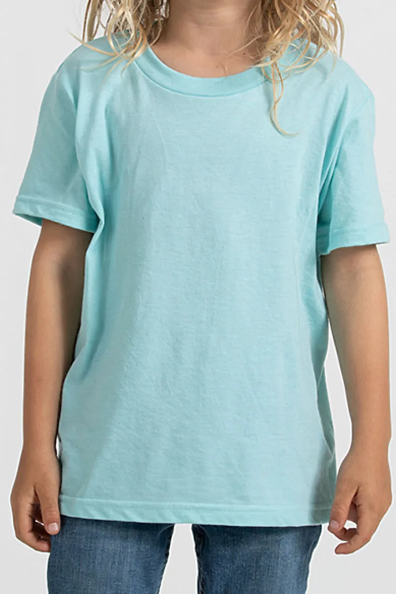 Youth Don't Worry Be Hoppy Easter Fine Jersey Tee